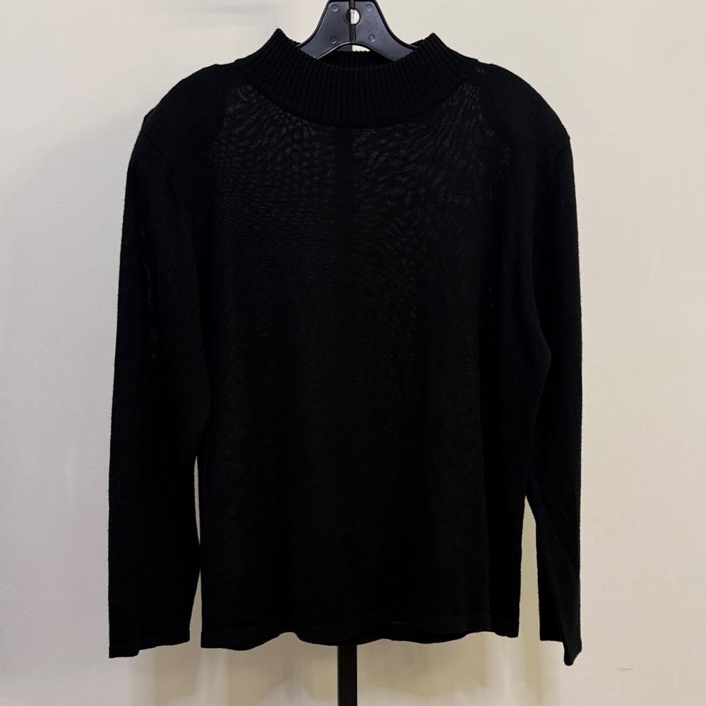 Black Knit Sweater